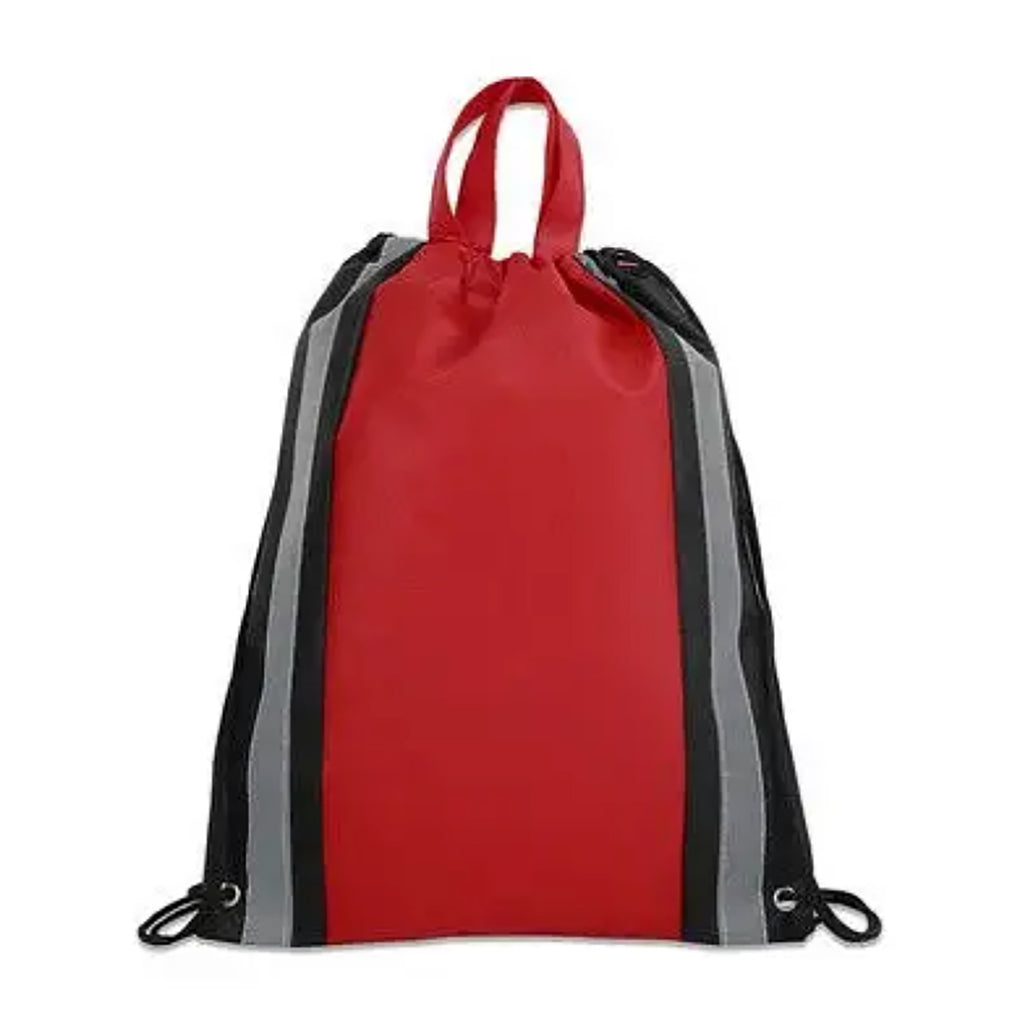 Sports Non-Woven Drawstring Backpack Draw String Gym Bag