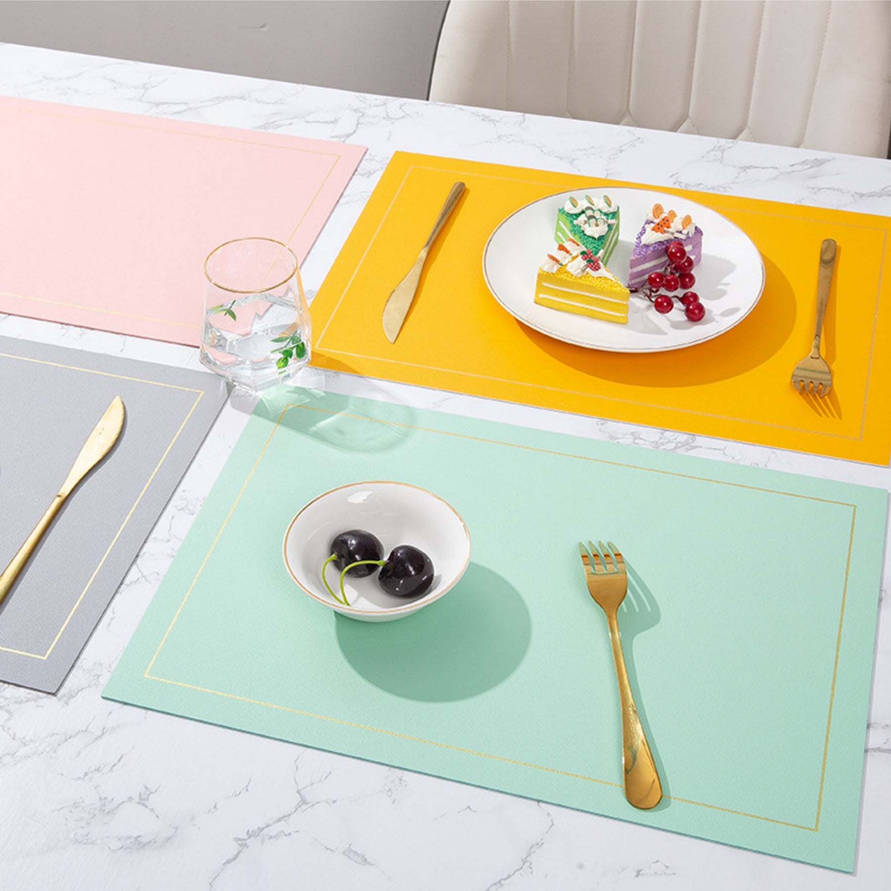 Square Double-Color Double-Sided Placemat