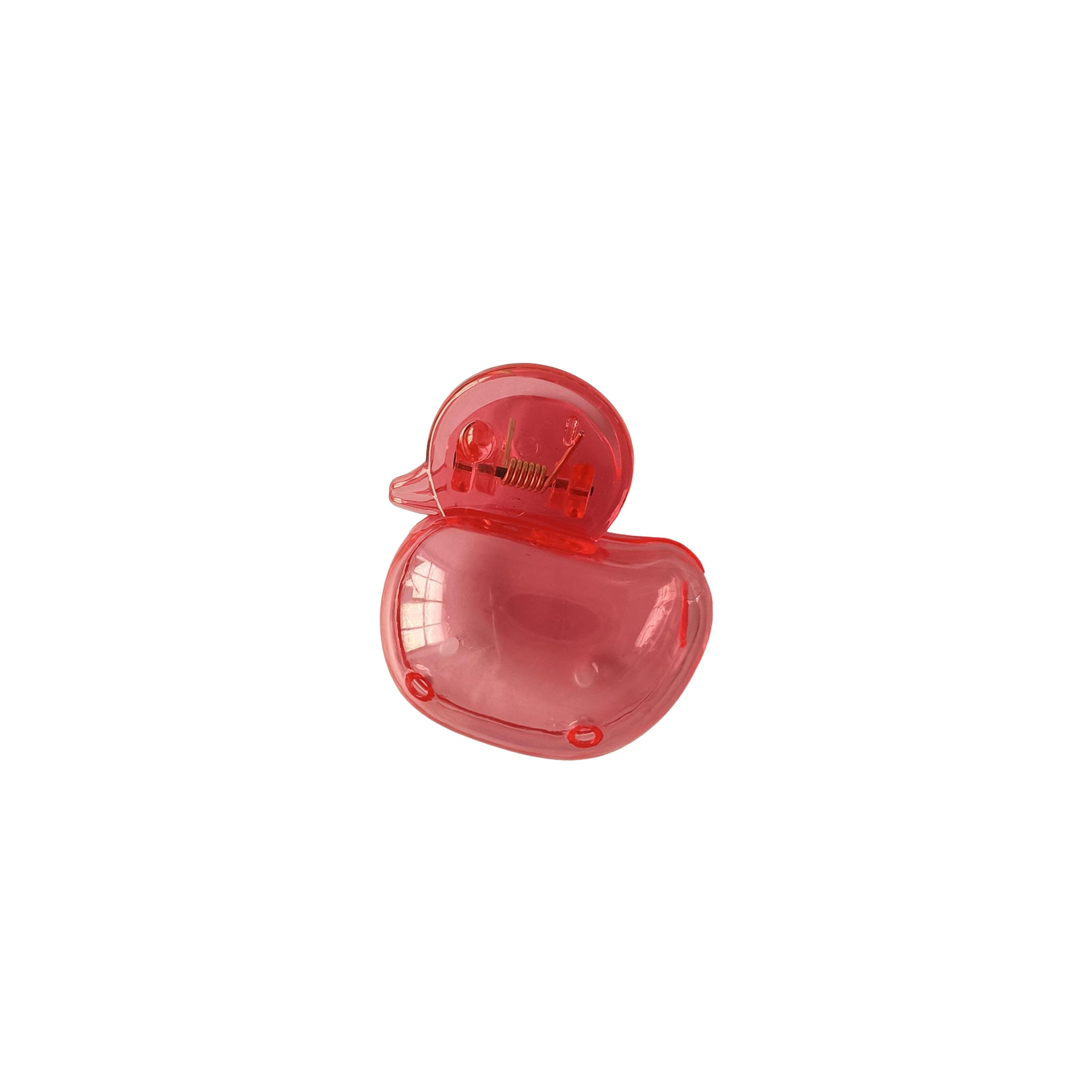 Reusable Plastic Duck-Shaped Toothbrush Storage Clip