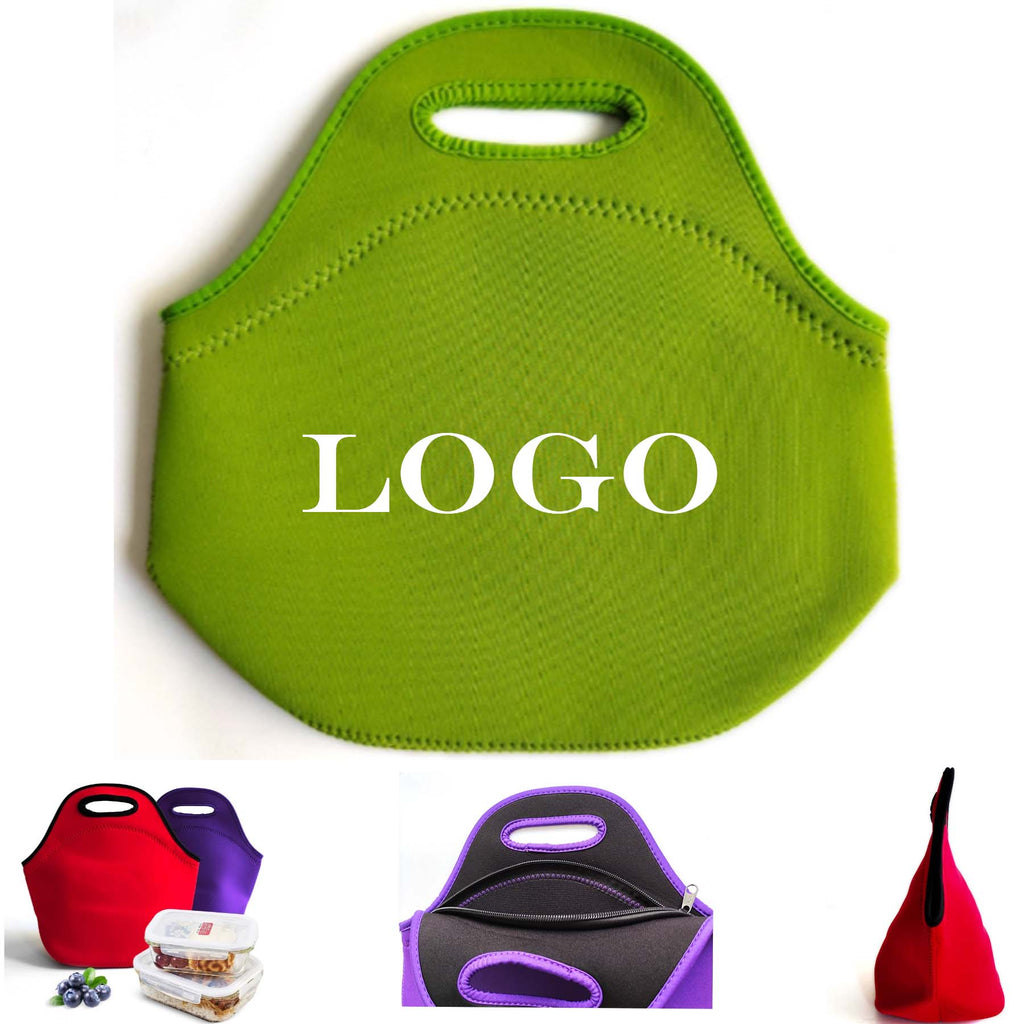 Zippered Insulated Lunch Bag