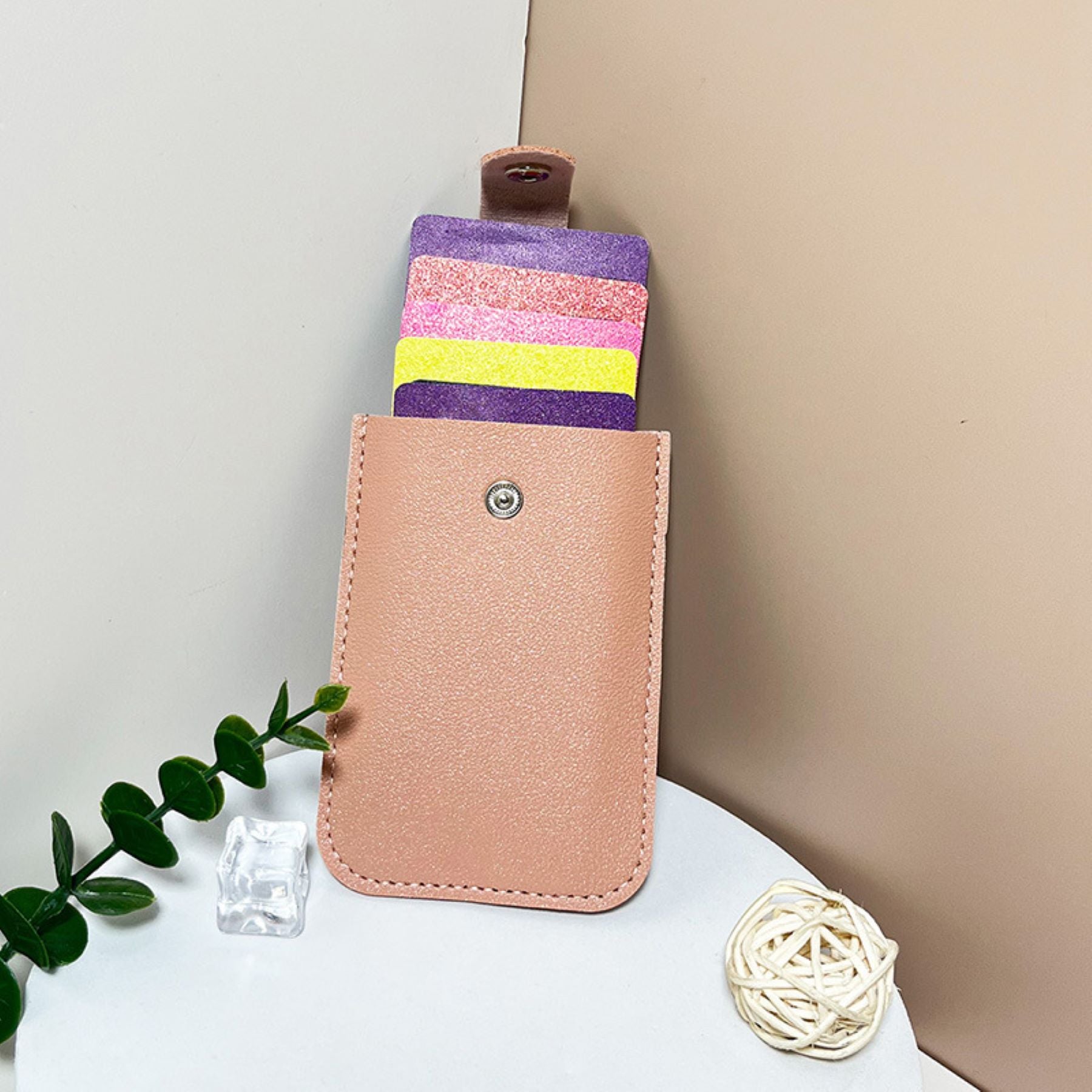 Layered Concealed Pull - out Card Holder