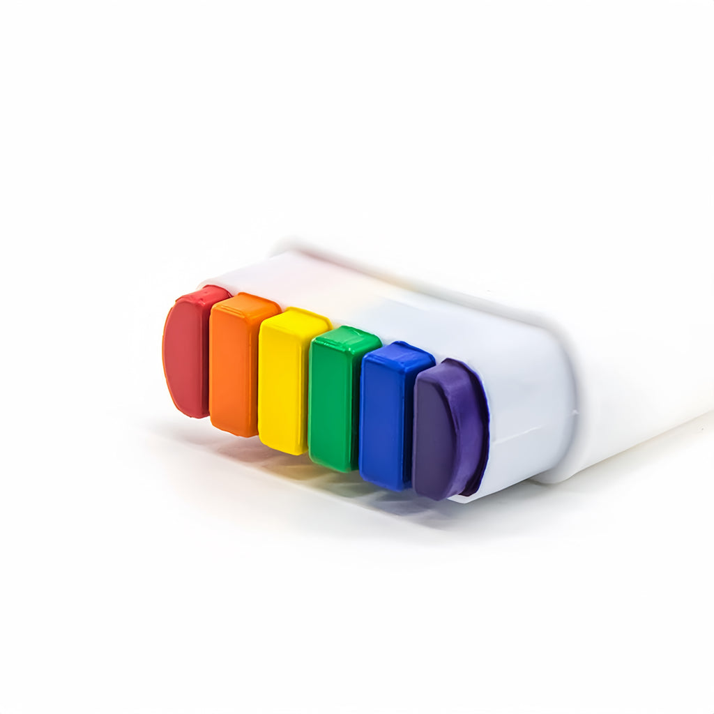 6-Color Rainbow Face Painting Crayons