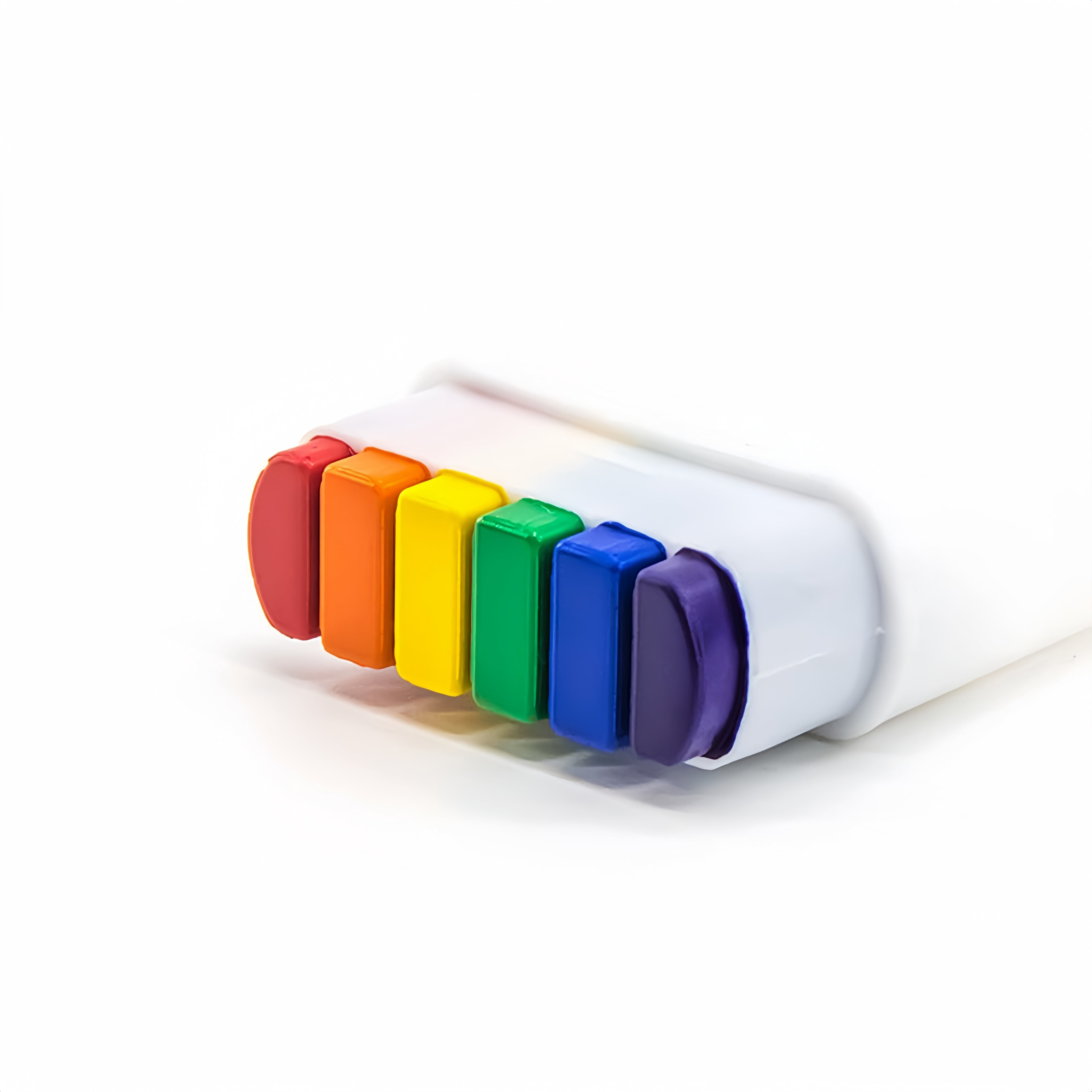 6-Color Rainbow Face Painting Crayons