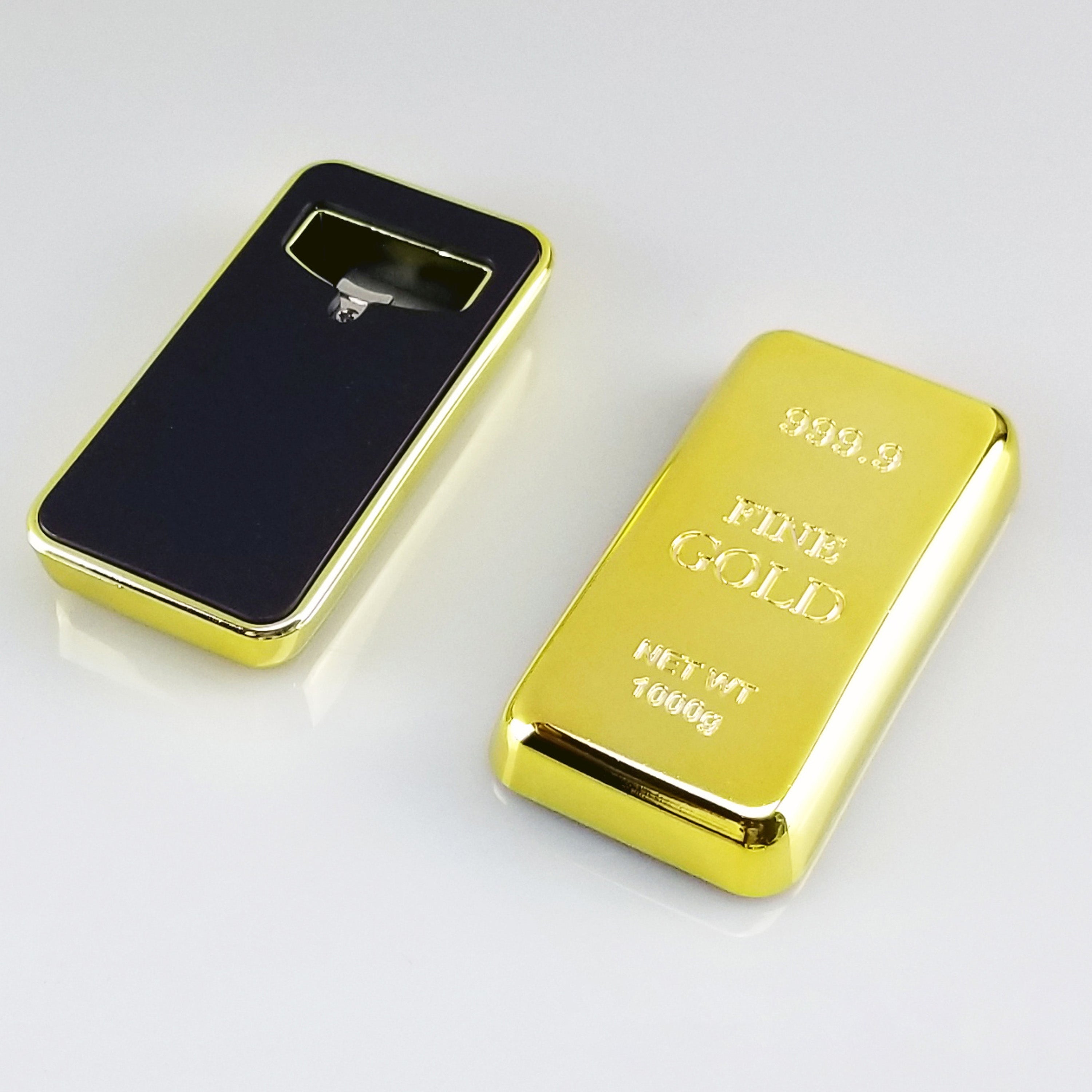 Gold Bar Magnetic Beer Bottle Opener