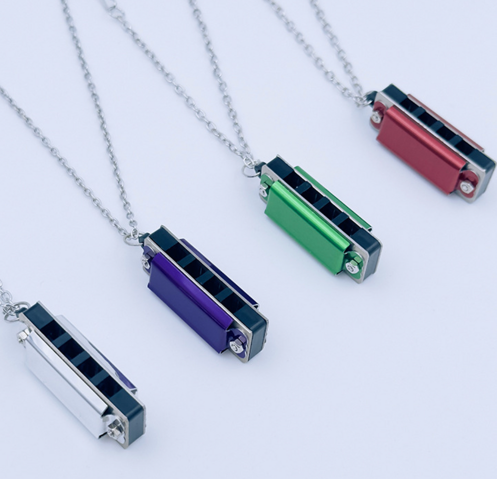 Mini Harmonica Necklace