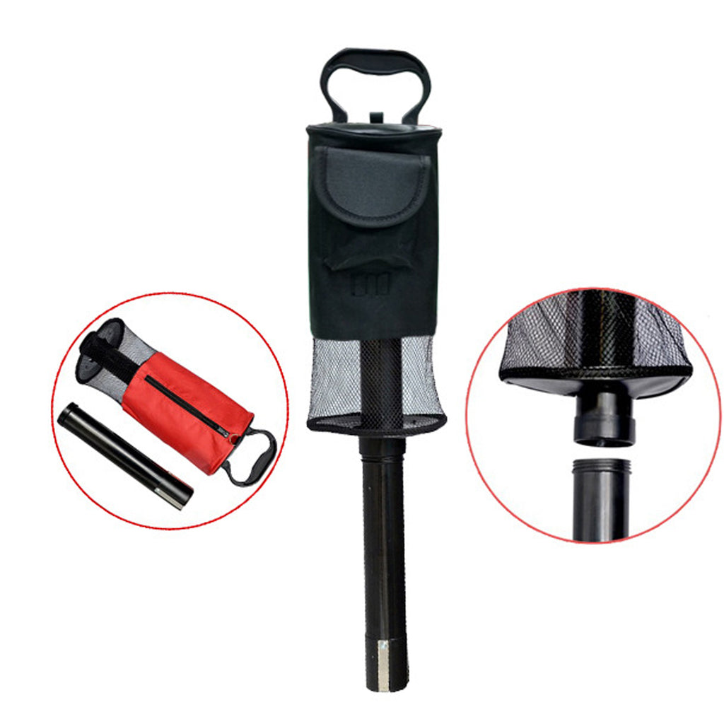 Golf Detachable Mesh Bag Pick up Tube