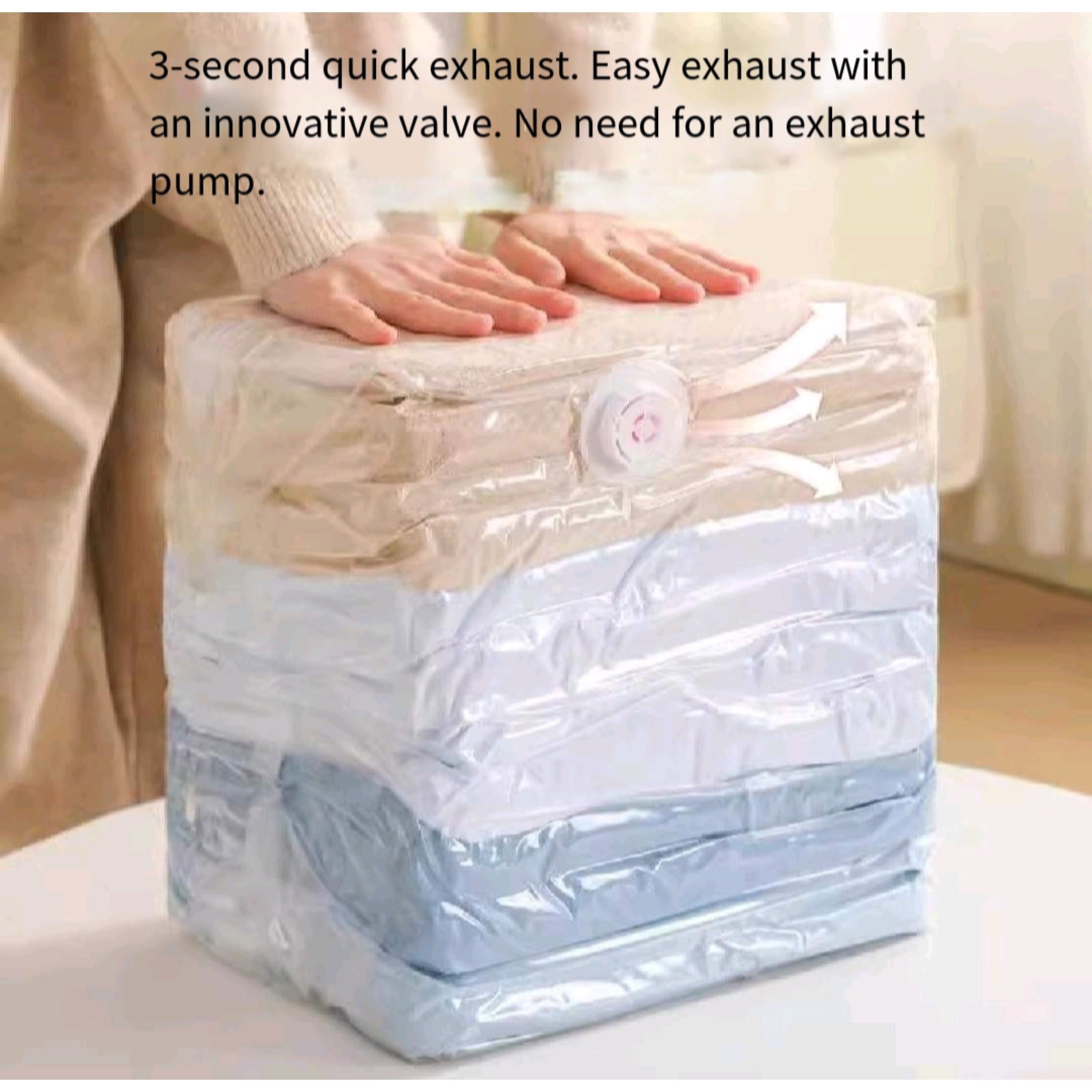Vacuum Storage Bags For Clothes & Bedding