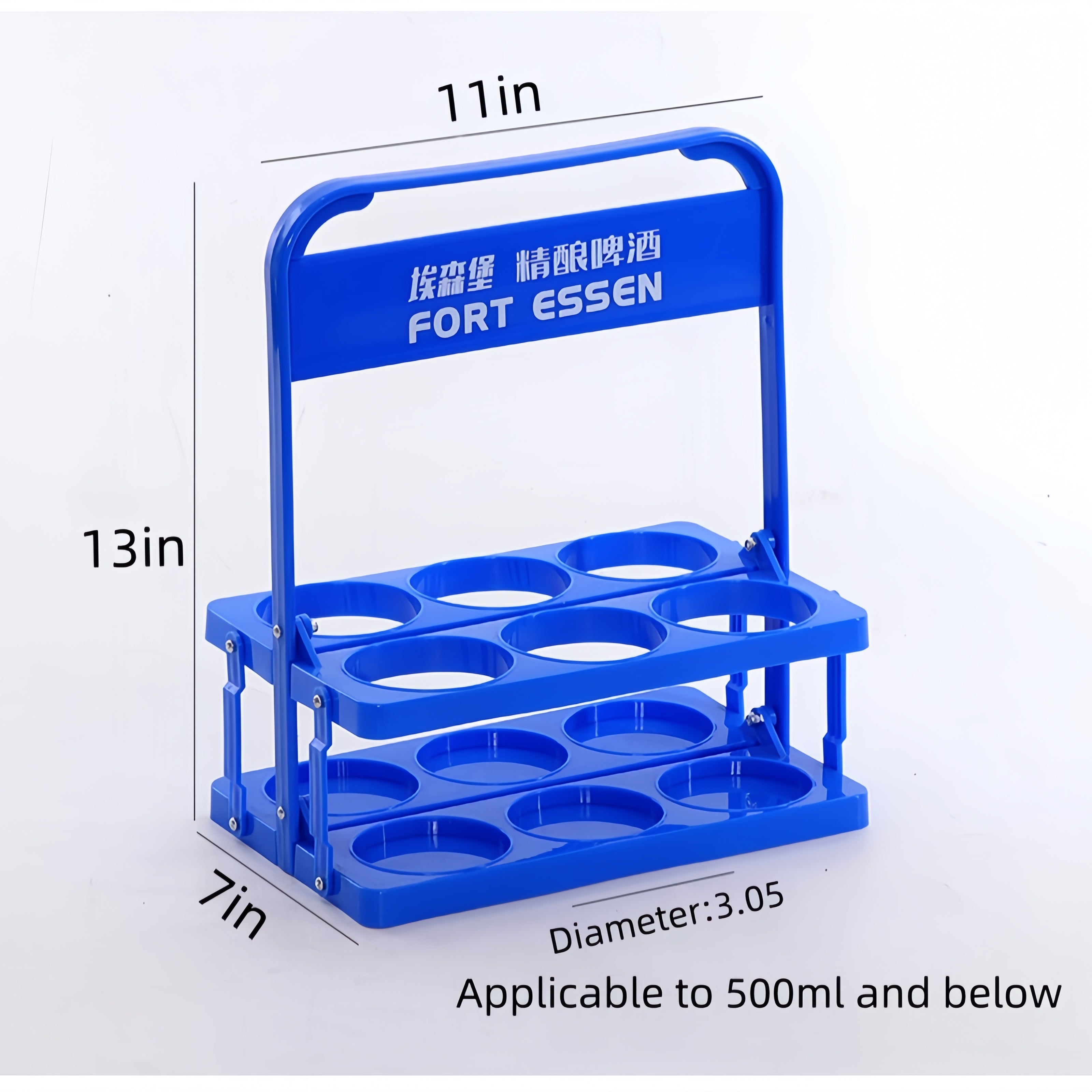 Portable Beer Bottle Rack