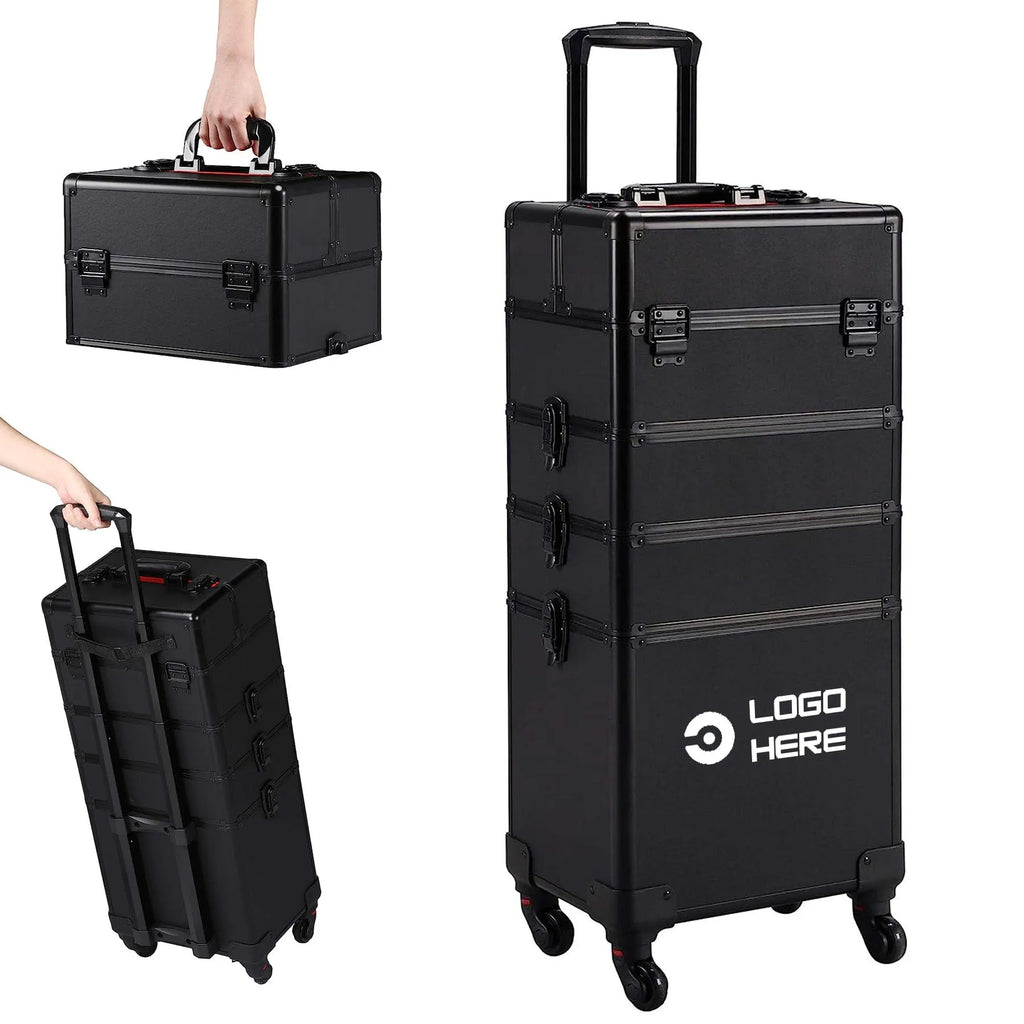 4 In 1 Makeup Train Case