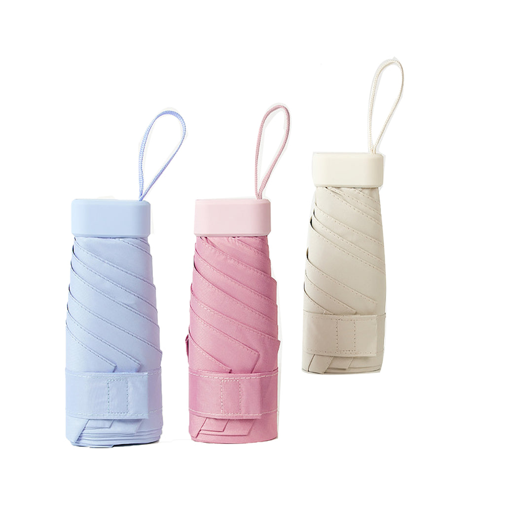 Sunscreen And UV Resistant Folding Compact Portable Sunshade Umbrella