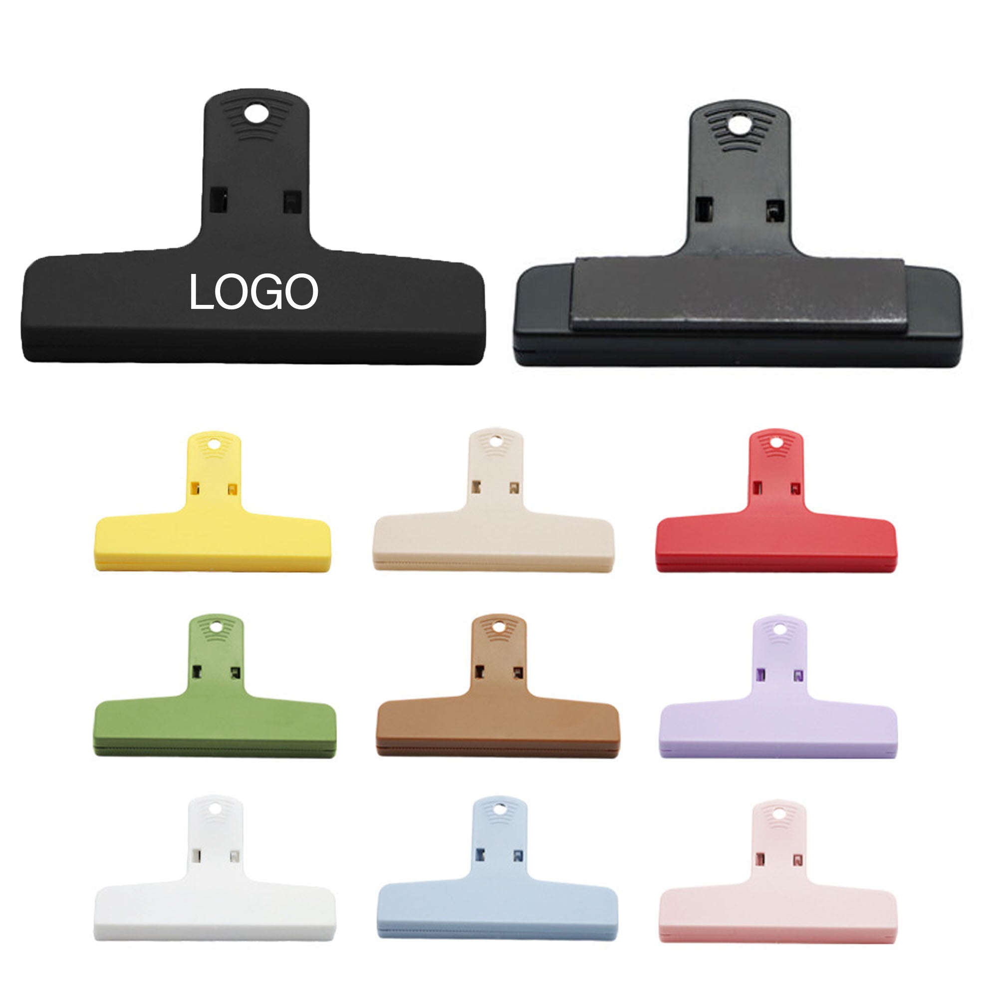 Colorful Plastic Magnetic Clip