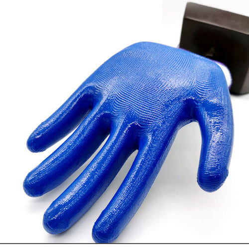 Abrasion And Alkali Resistant Rubber Gloves