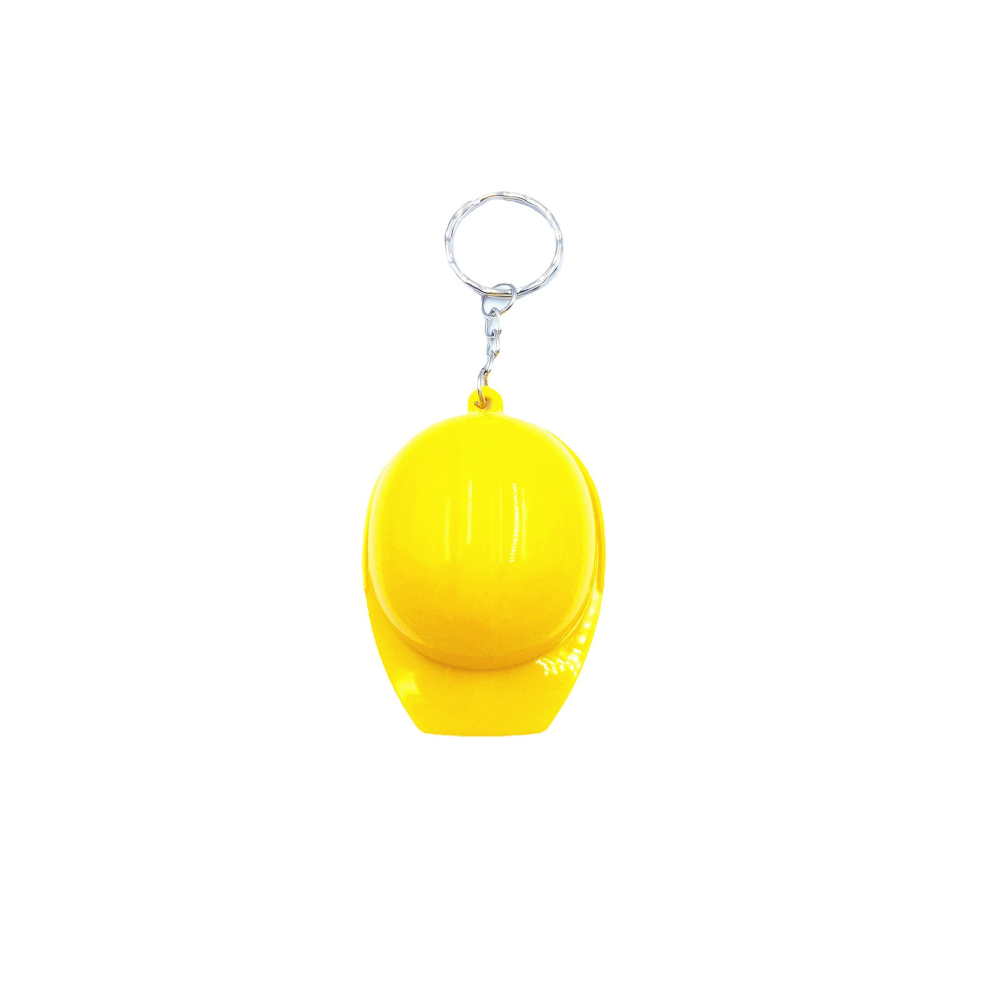 Plastic Hard Hat Beer Opener-Keychain Pendant