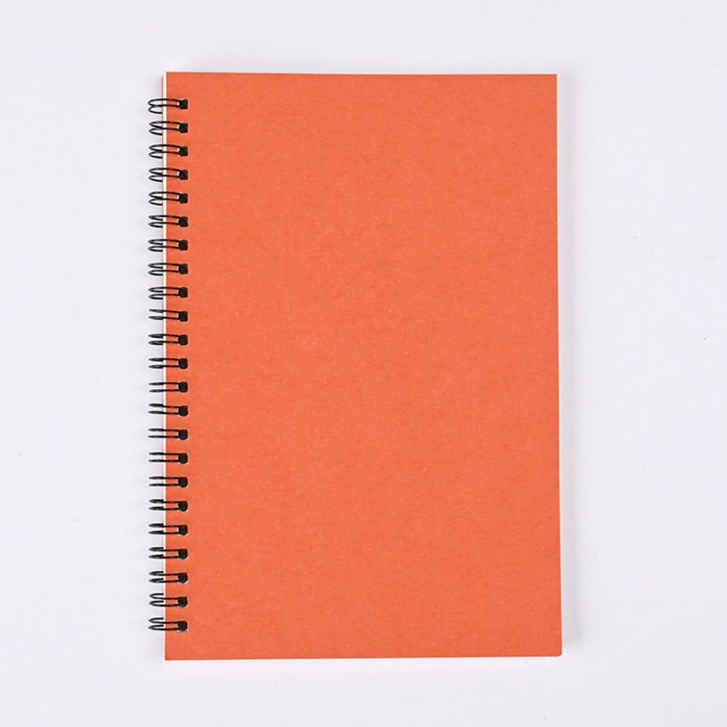 A5 Eco Kraft Cover Spiral Notebook