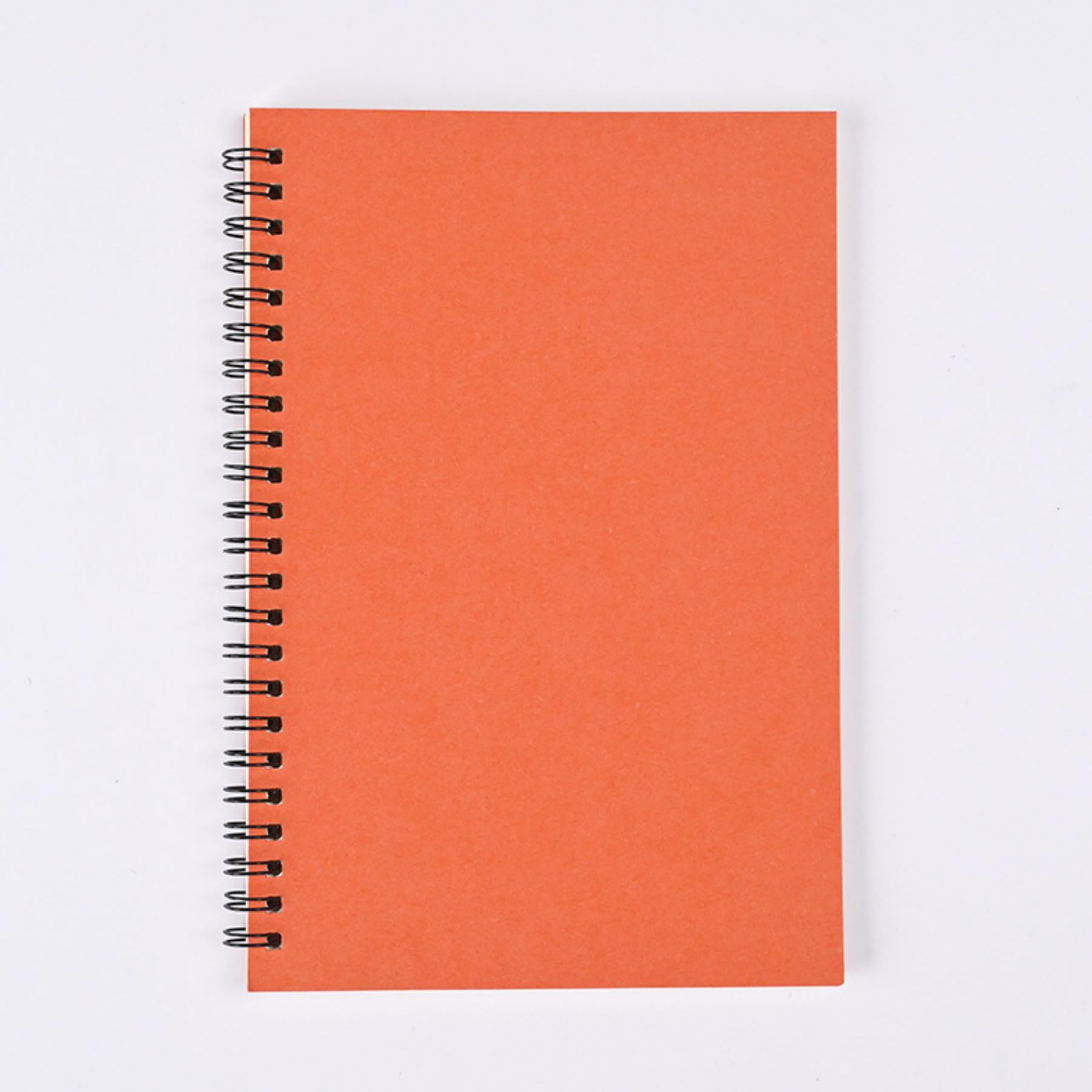 A5 Eco Kraft Cover Spiral Notebook