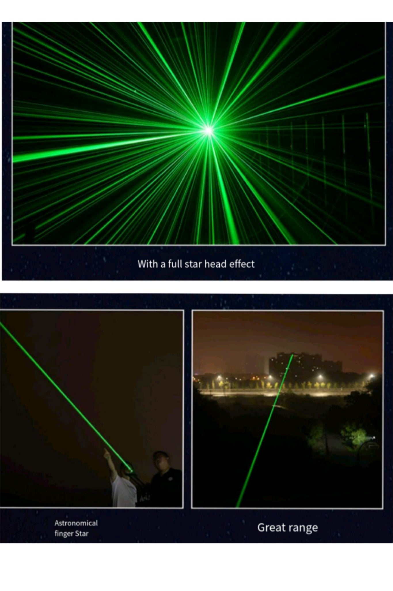 Long Range Laser Flashlight