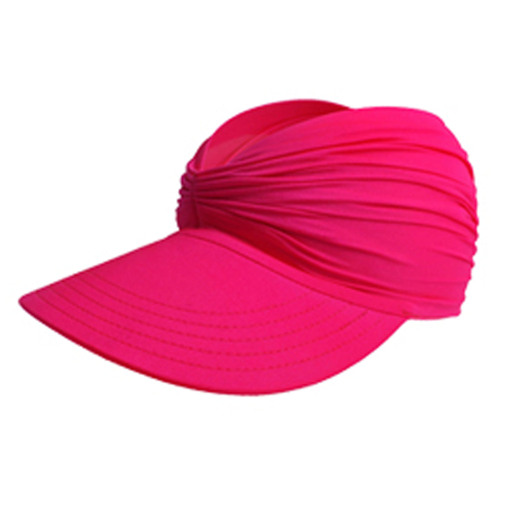Summer Chinlon Hollow Sun Visor Hat