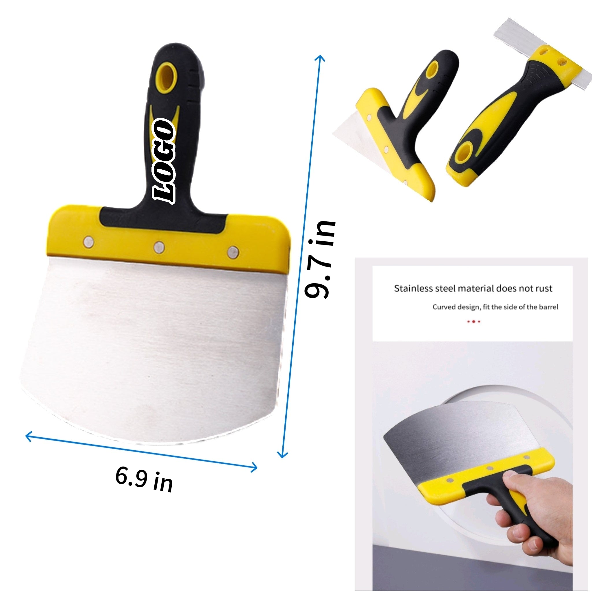 Stainless Steel Paint Scraper