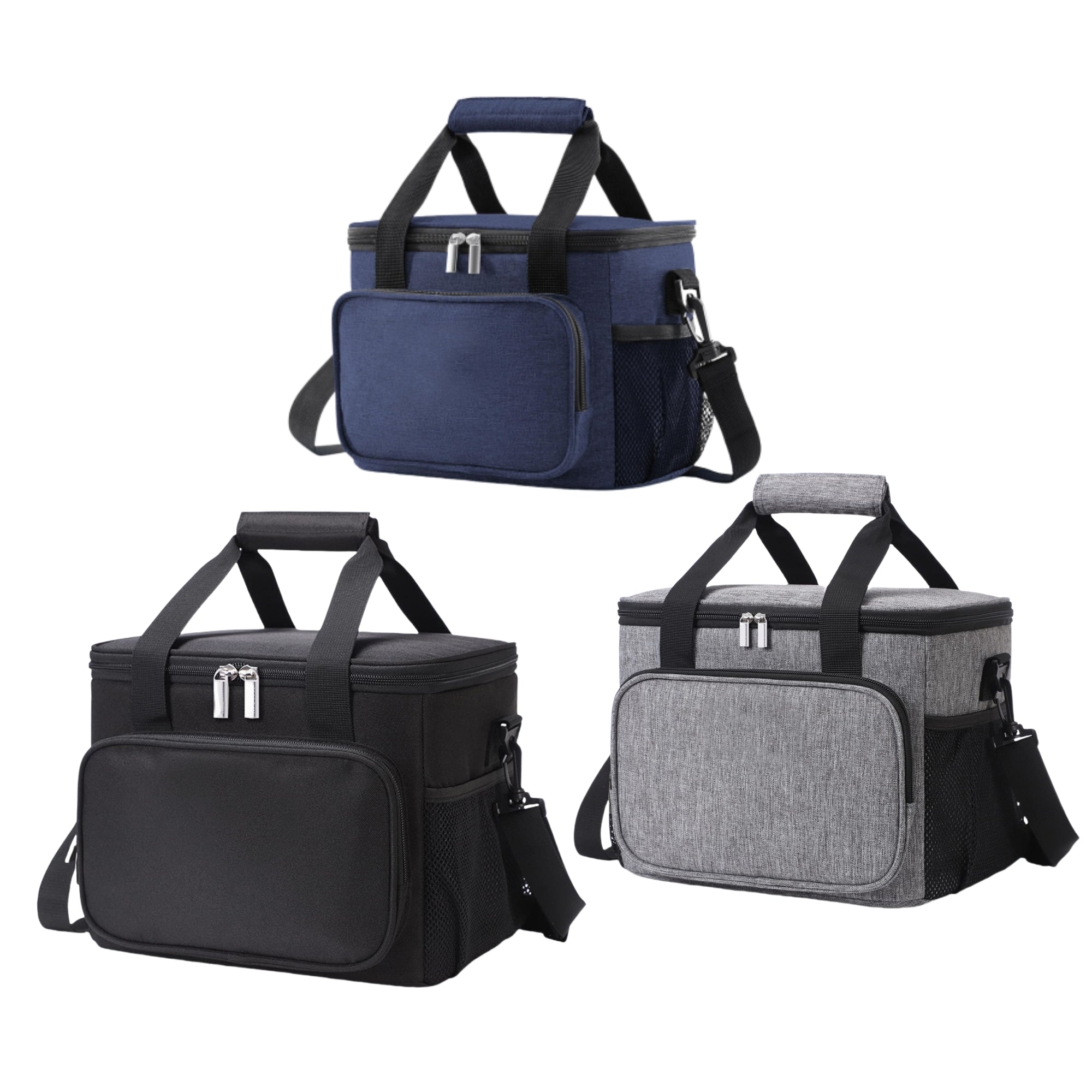 Oxford Fabric Large Capacity Waterproof Insulated Cooler Bag