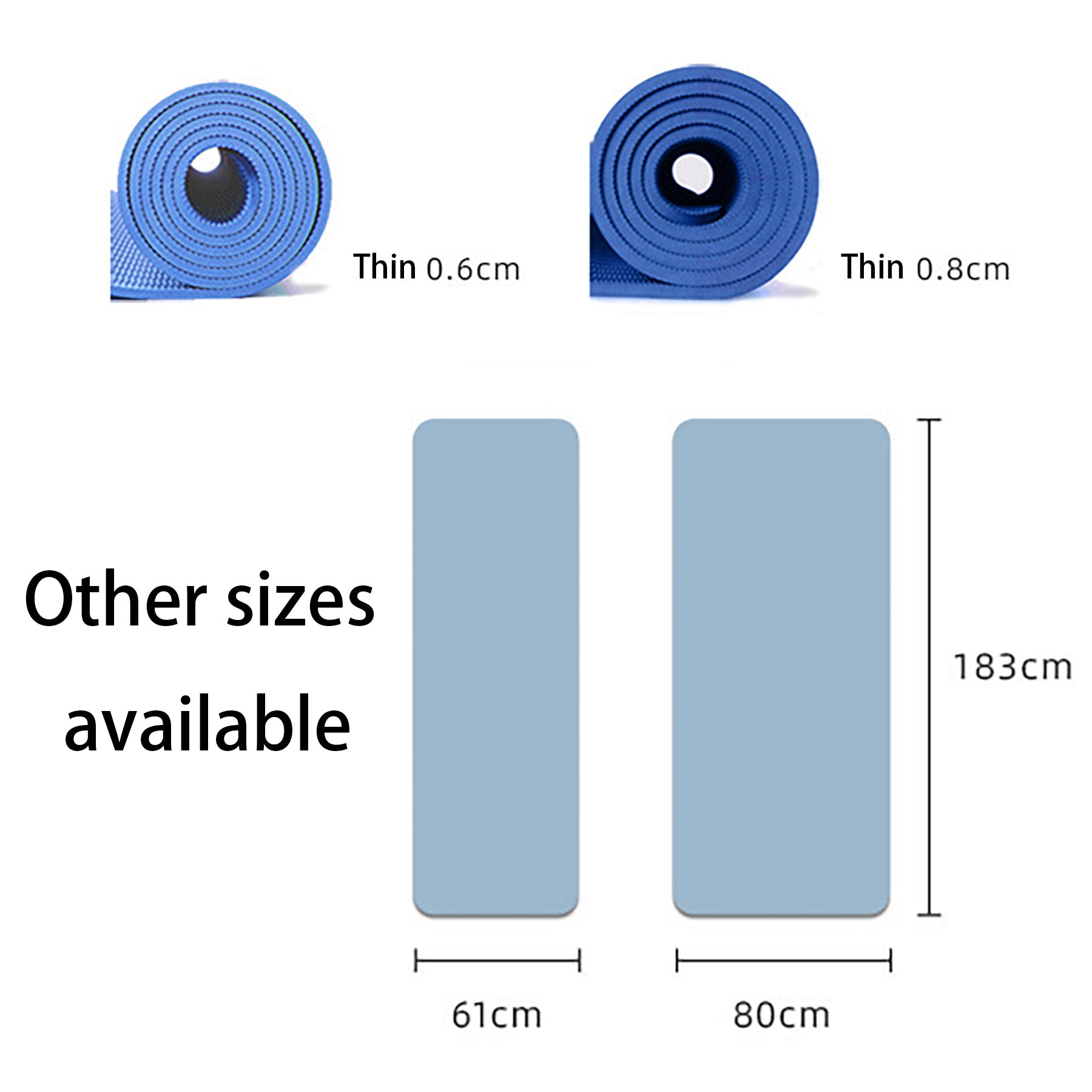 Two-tone Yoga Mat