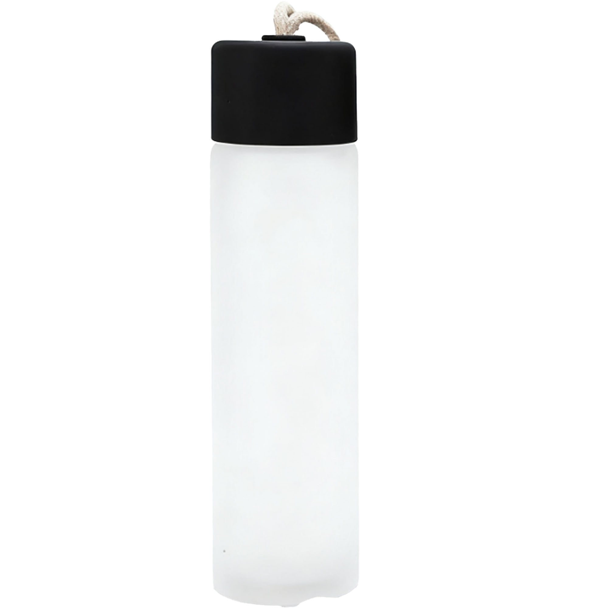 12oz (350ml) Frosted Glass Tumbler With Lid