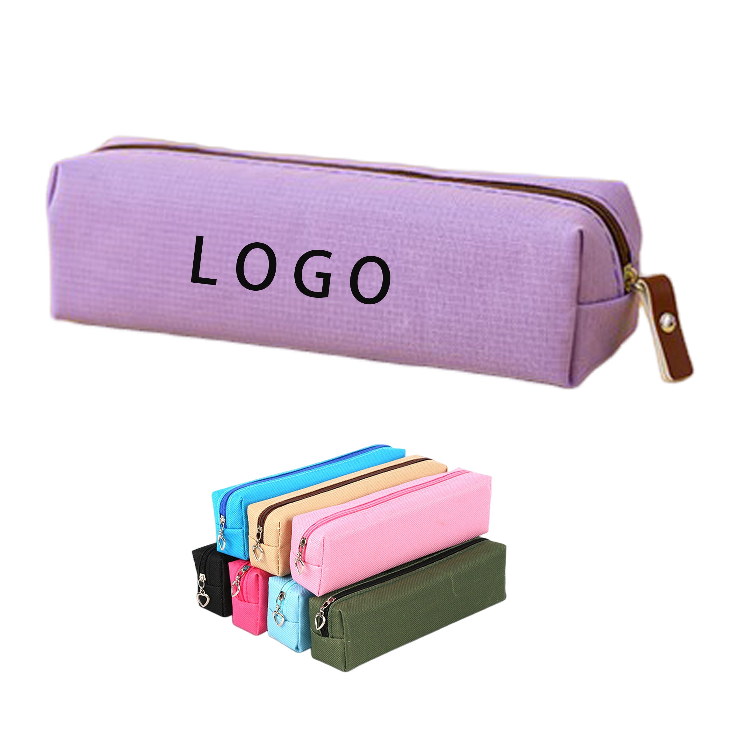 Small Capacity Canvas Pencil Case