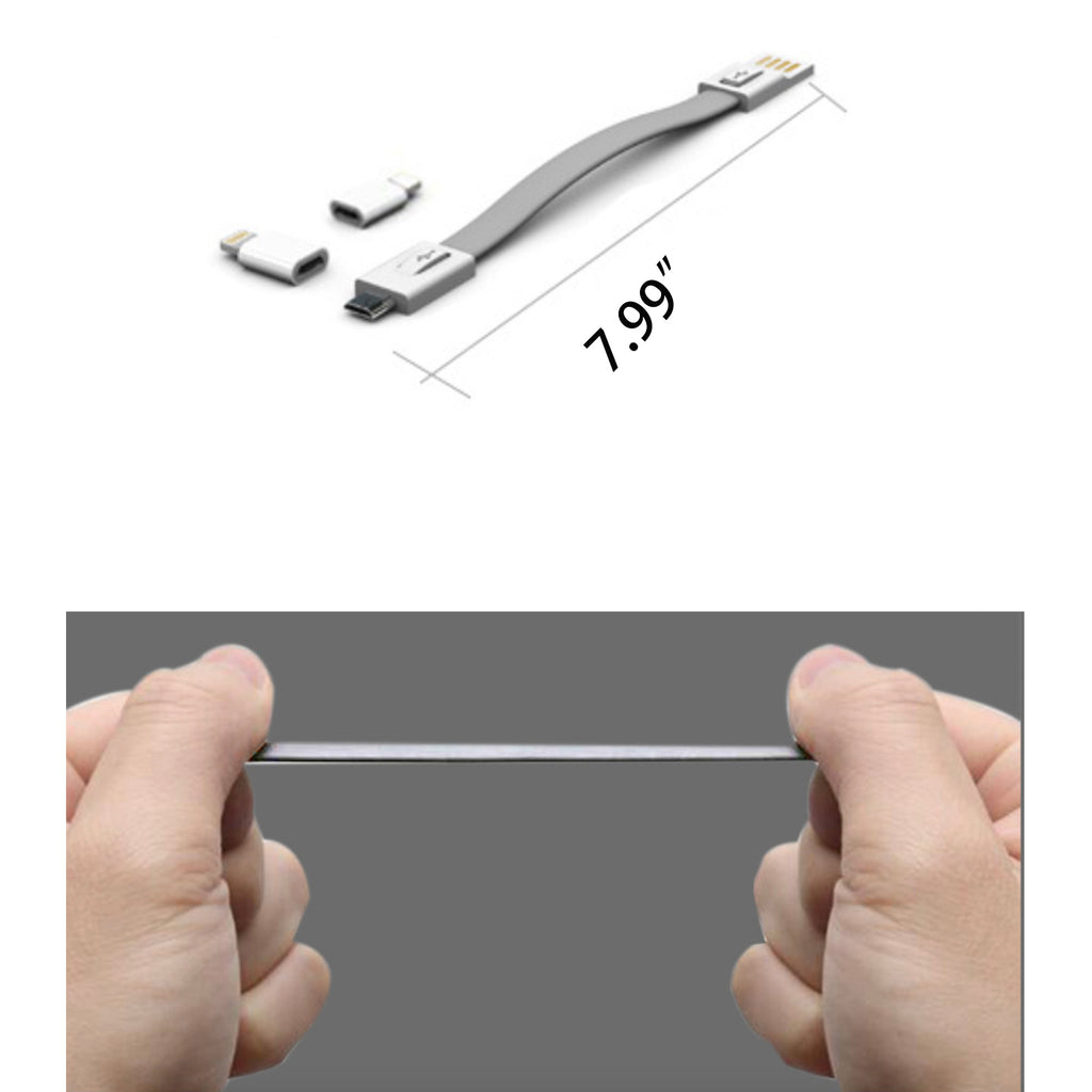 Keychain 3-In-1 Charging Cable