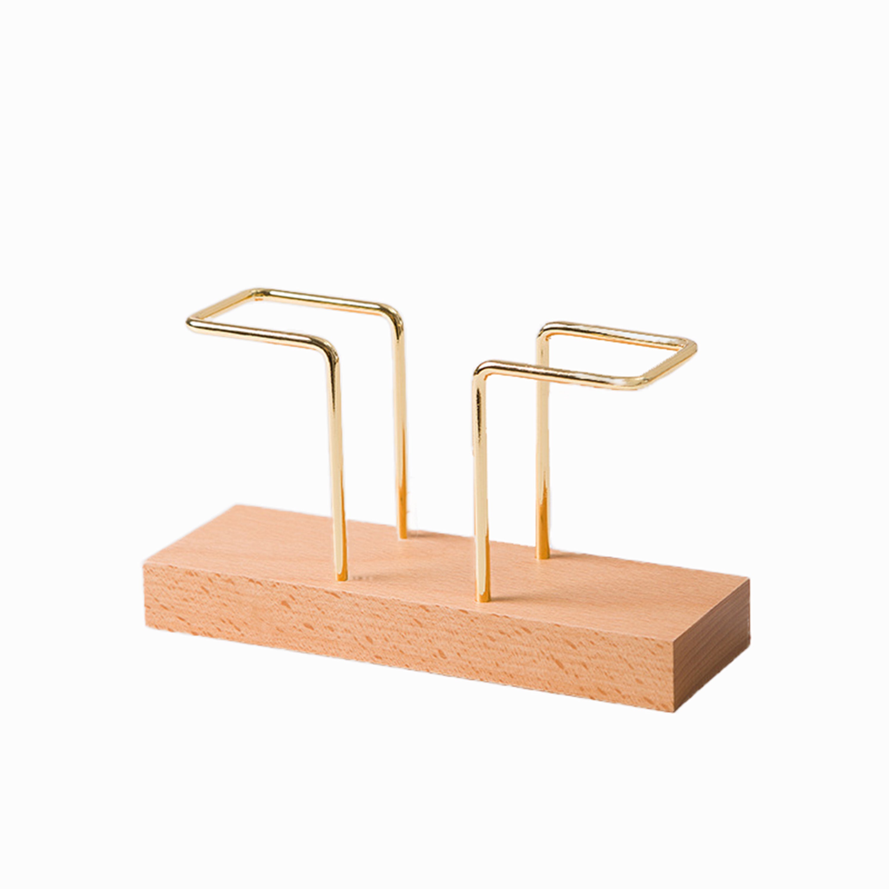 Minimalist Beech Wood Tissue Holder For Cafes & Restaurants