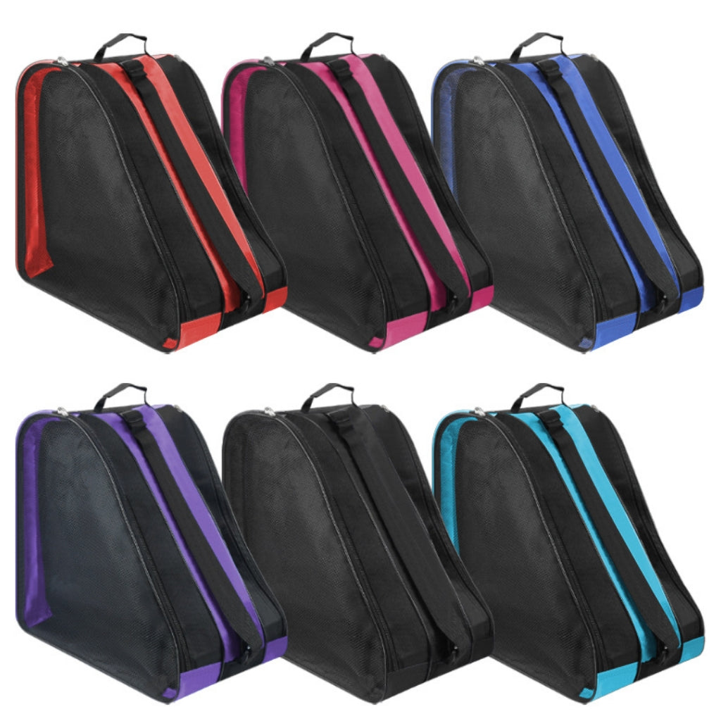 Ventilated Skate Backpack Kids 3-Layer Rollerblade Tote