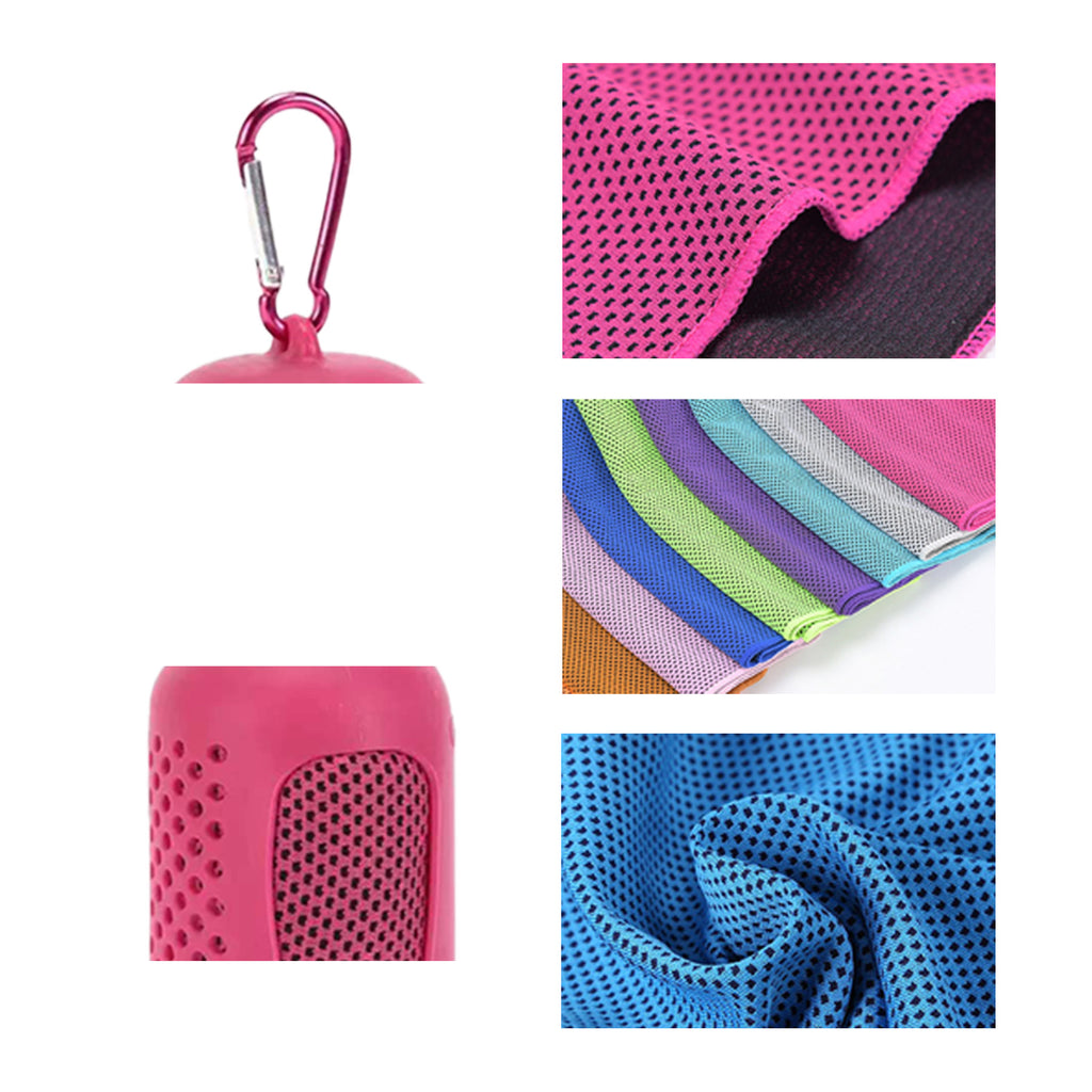 Cooling Towel w/Silicone Case