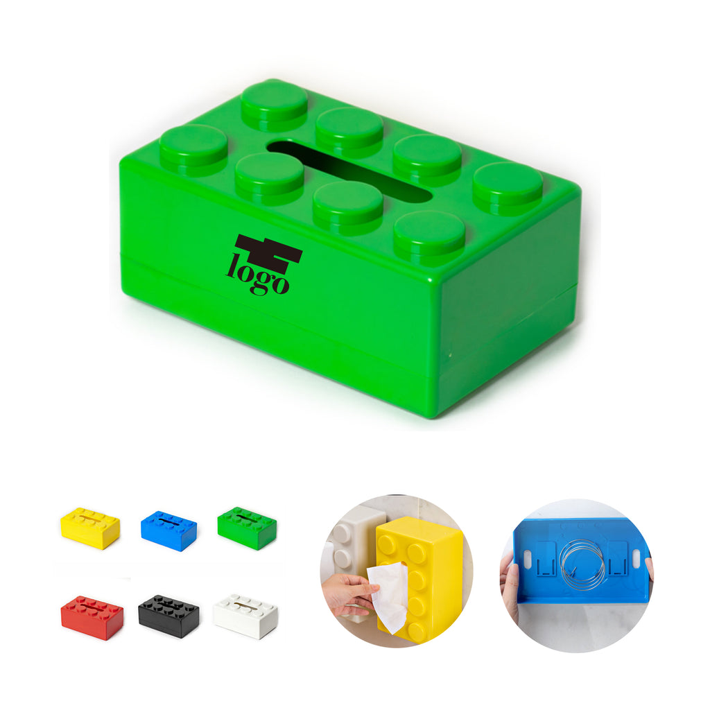 Creative Household Building Block Tissue Box