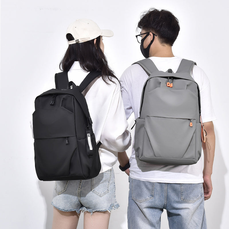 Solid-Color Lightweight Backpack