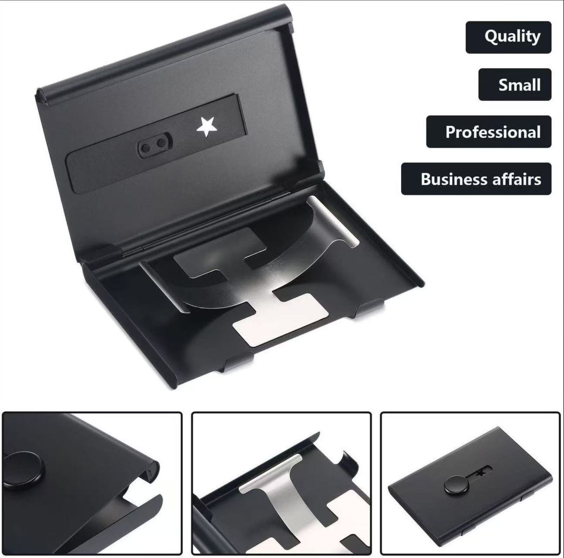 Stainless Steel Business Card Box