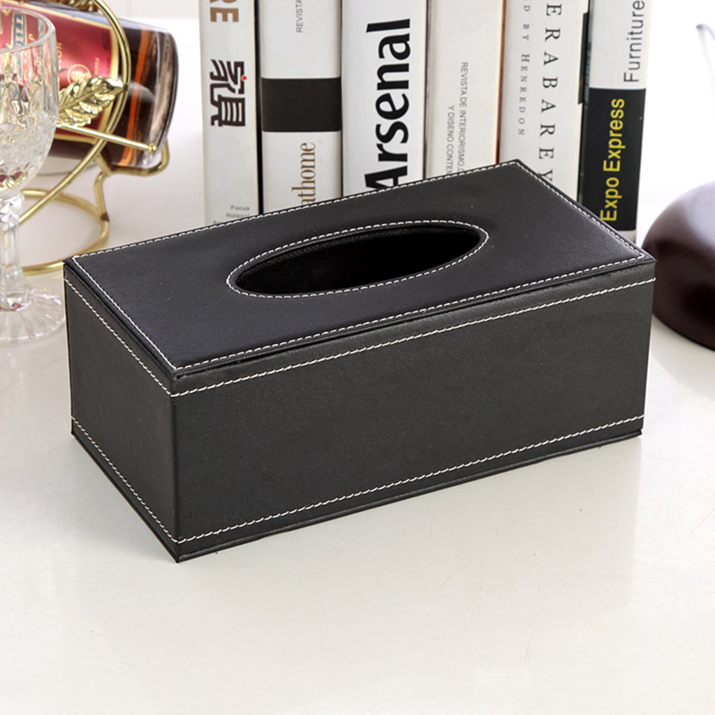 Leather Tissue Box