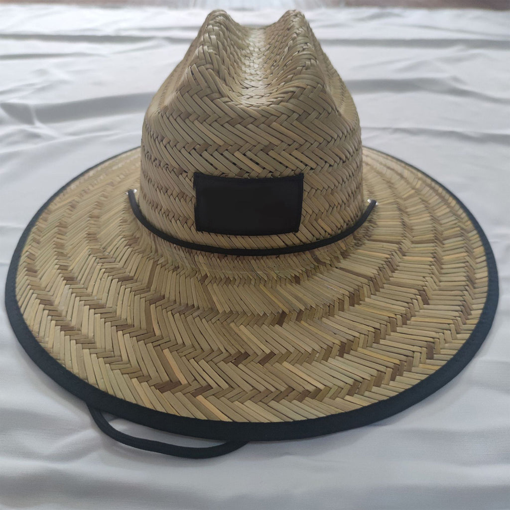 Customizable Bottom Cloth Printing Summer Straw Hat