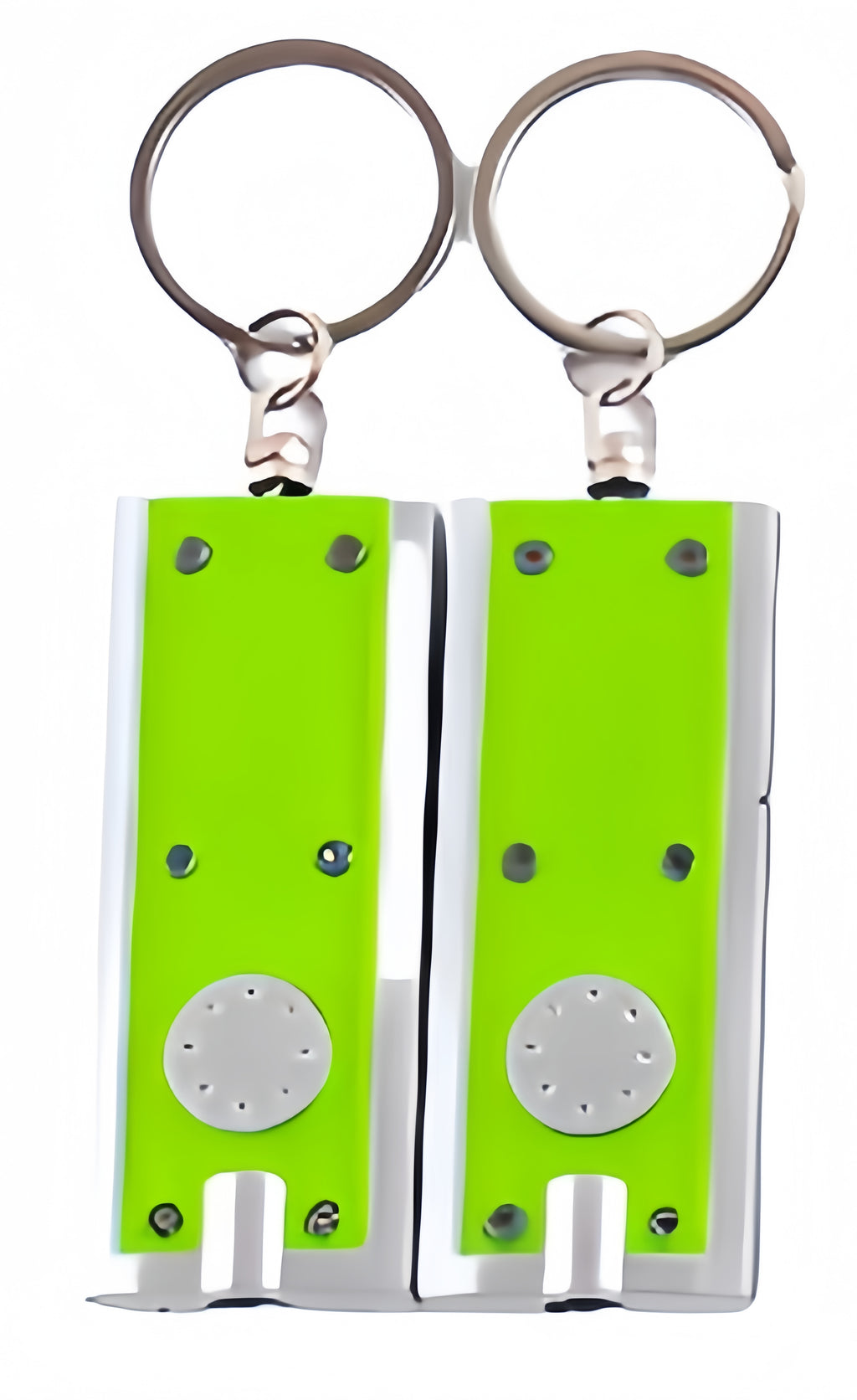 Slim Rectangular Flashlight Key Chain