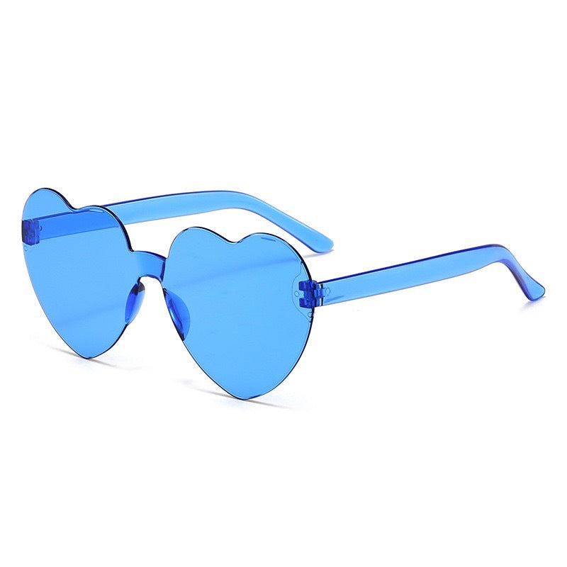 Colorful Heart Shaped Sunglasses