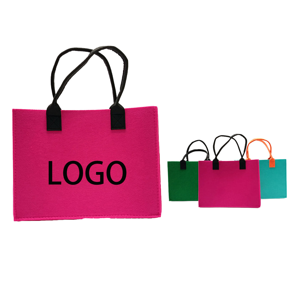Large-Capacity Felt Tote - Versatile Bag