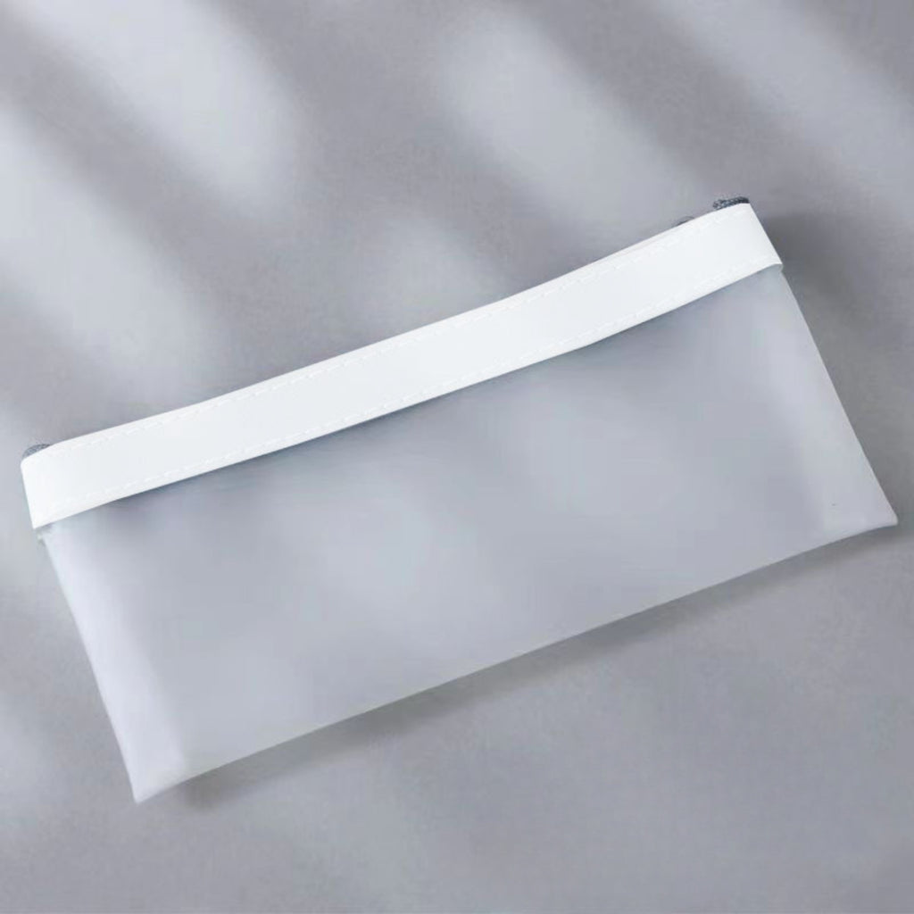 Frosted Transparent Pencil Case