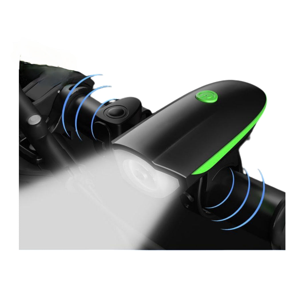 Bicycle Light With Integrated Safety Horn