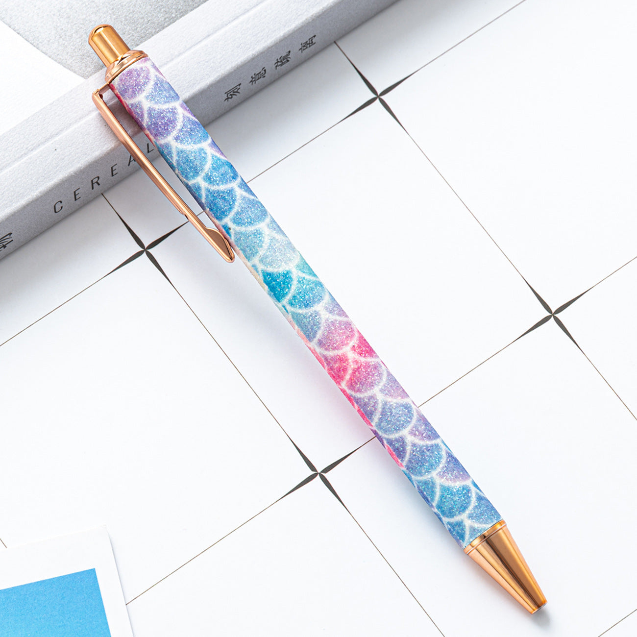 Ballpoint Pen Gold Powder Printing Metal