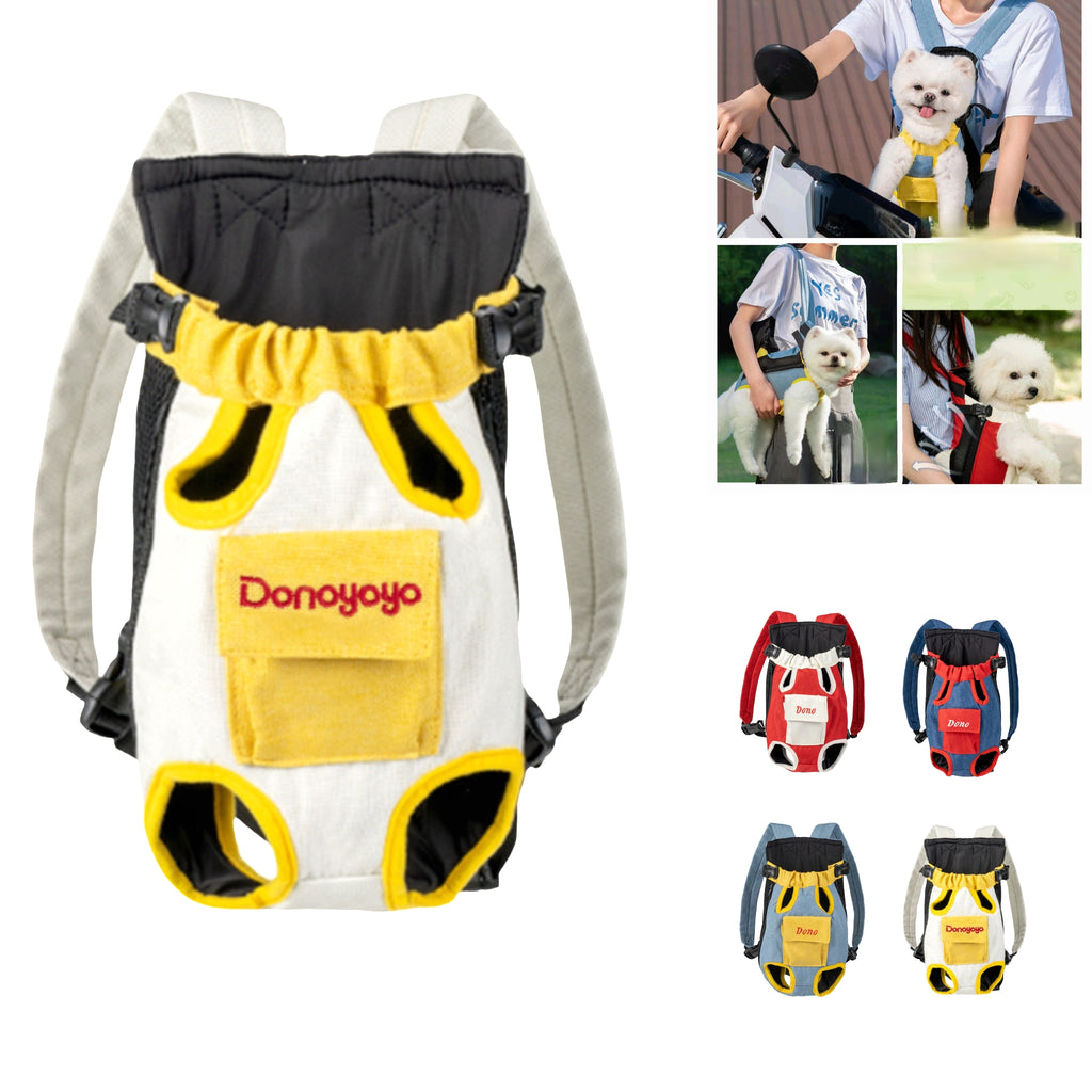 Ventilated Pet Carrier Backpack Portable Dog Cat Outdoor
