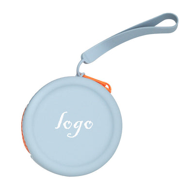 Round Silicone Coin And Key Purse