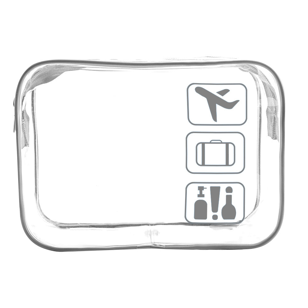 TSA Approved Clear Toiletry Travel Bag