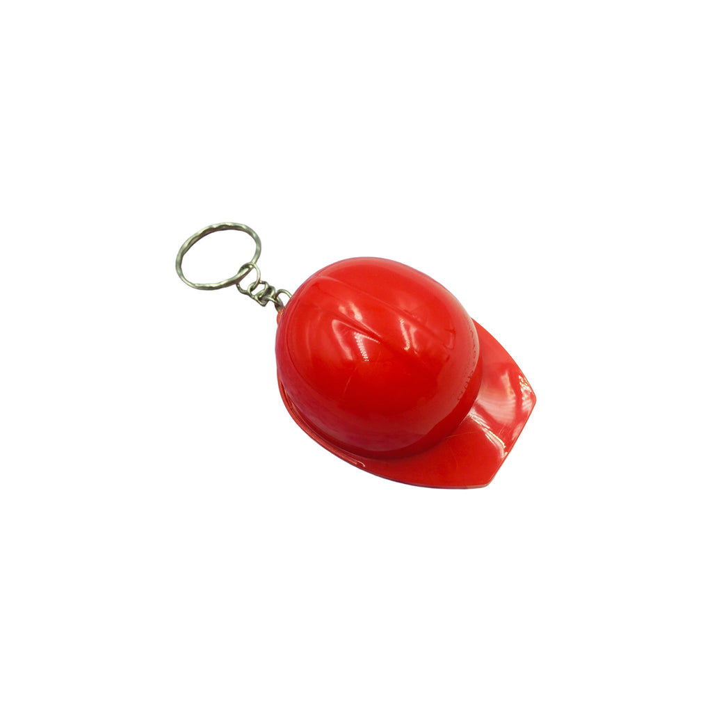 Plastic Hard Hat Beer Opener-Keychain Pendant