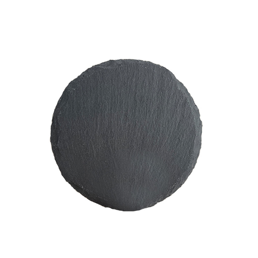 Round Slate Drink Coasters Set