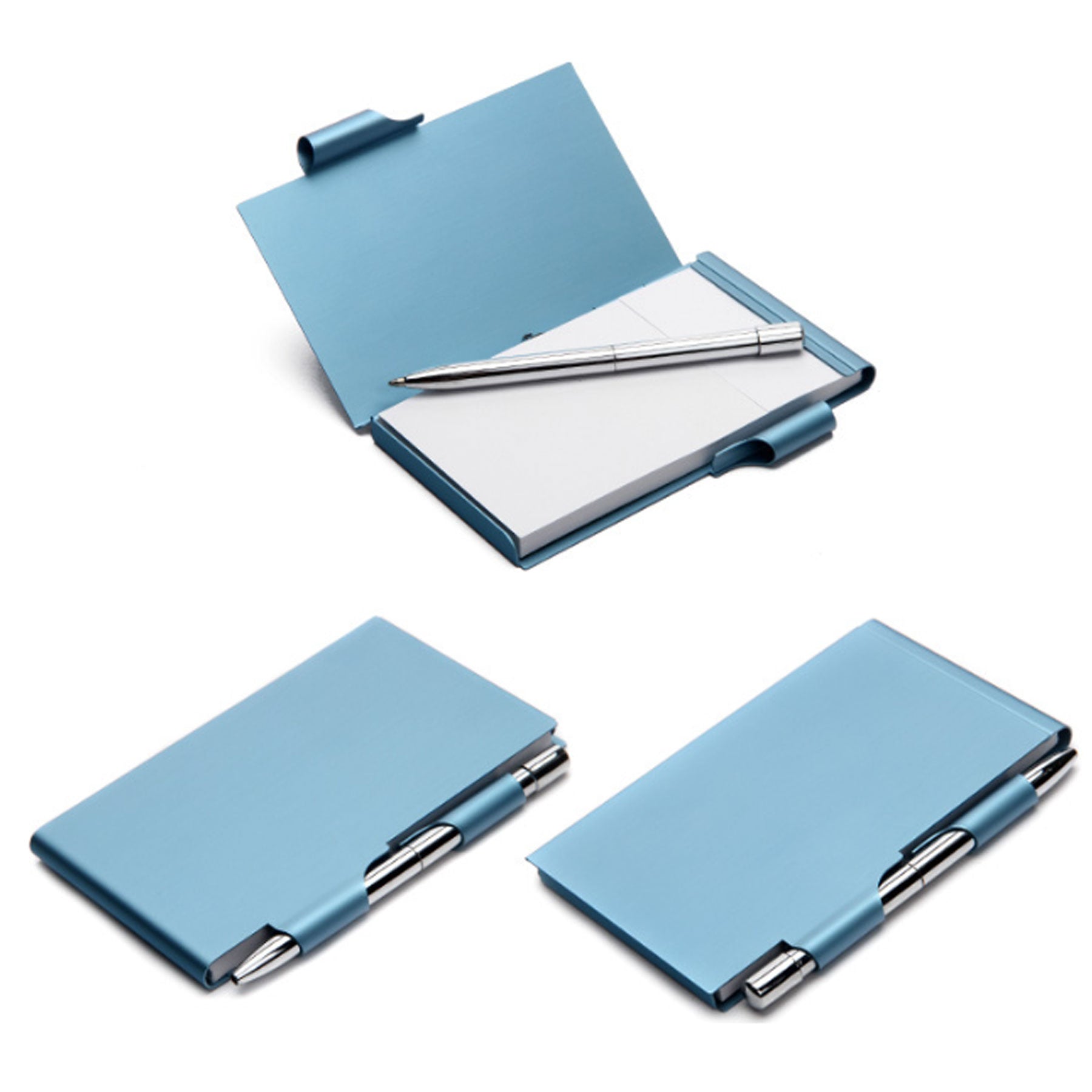 Aluminum Pocket Notebook Note Case