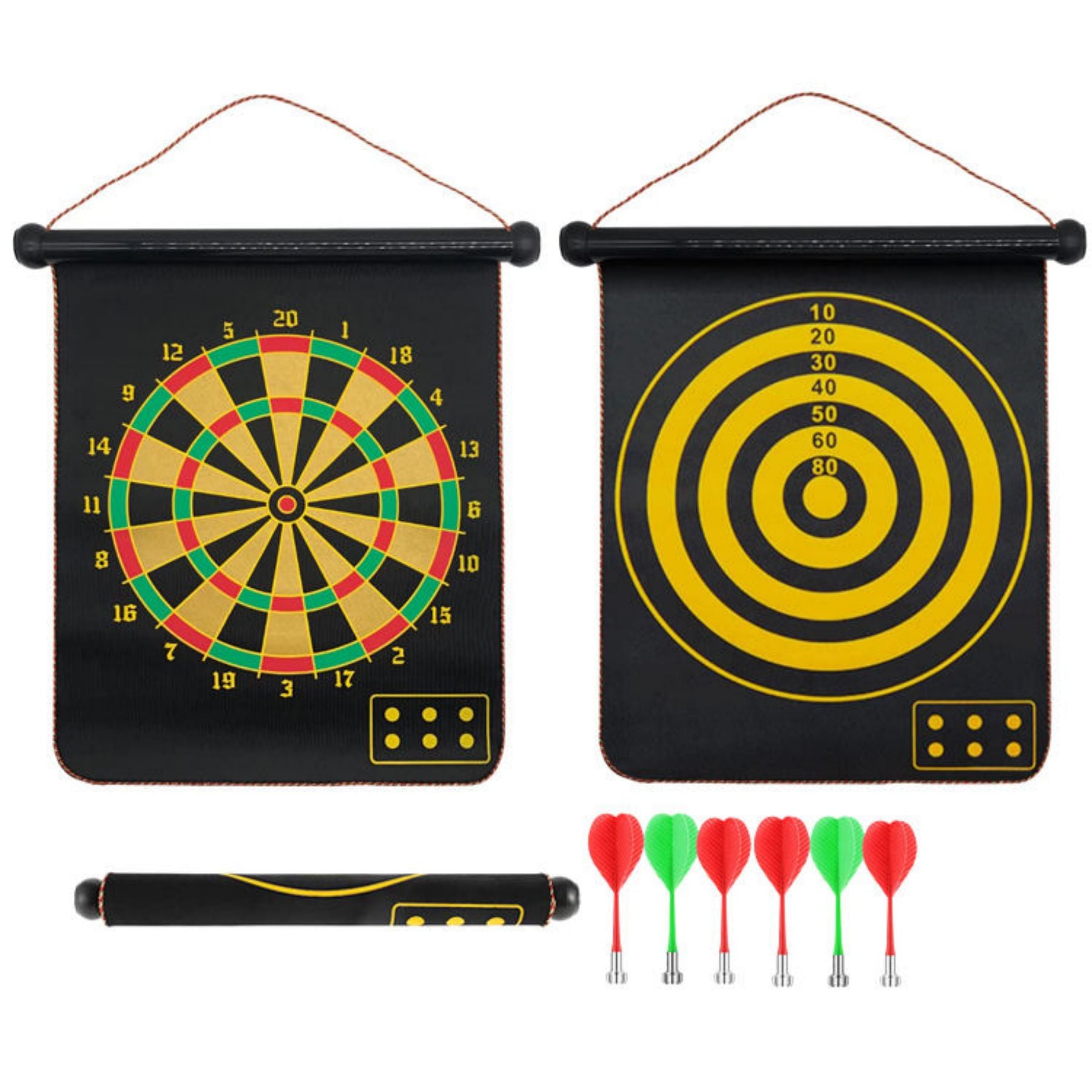 Metal Double Sided Dart Board