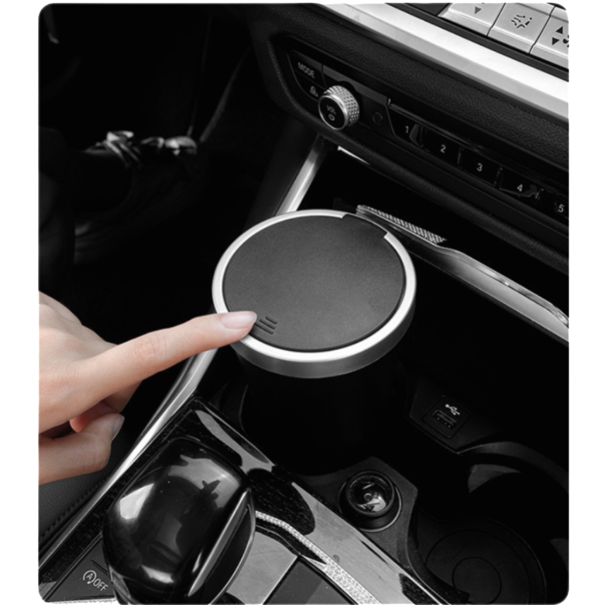 Car - mounted Trash Bin
