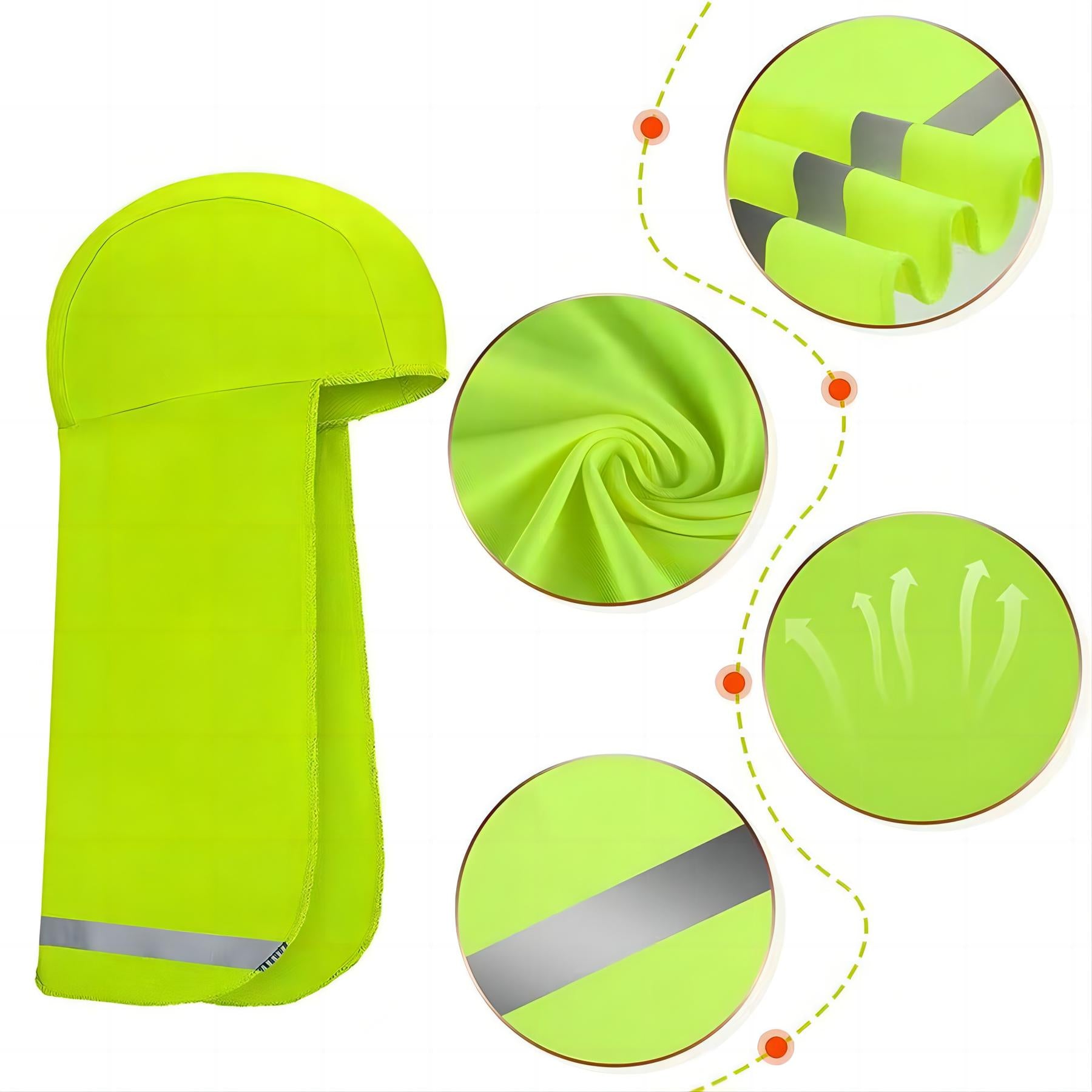 Summer Outdoor Long Tail Hat